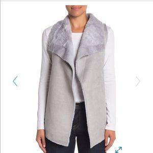 Twelve by Antwelfth asymmetrical faux fur vest